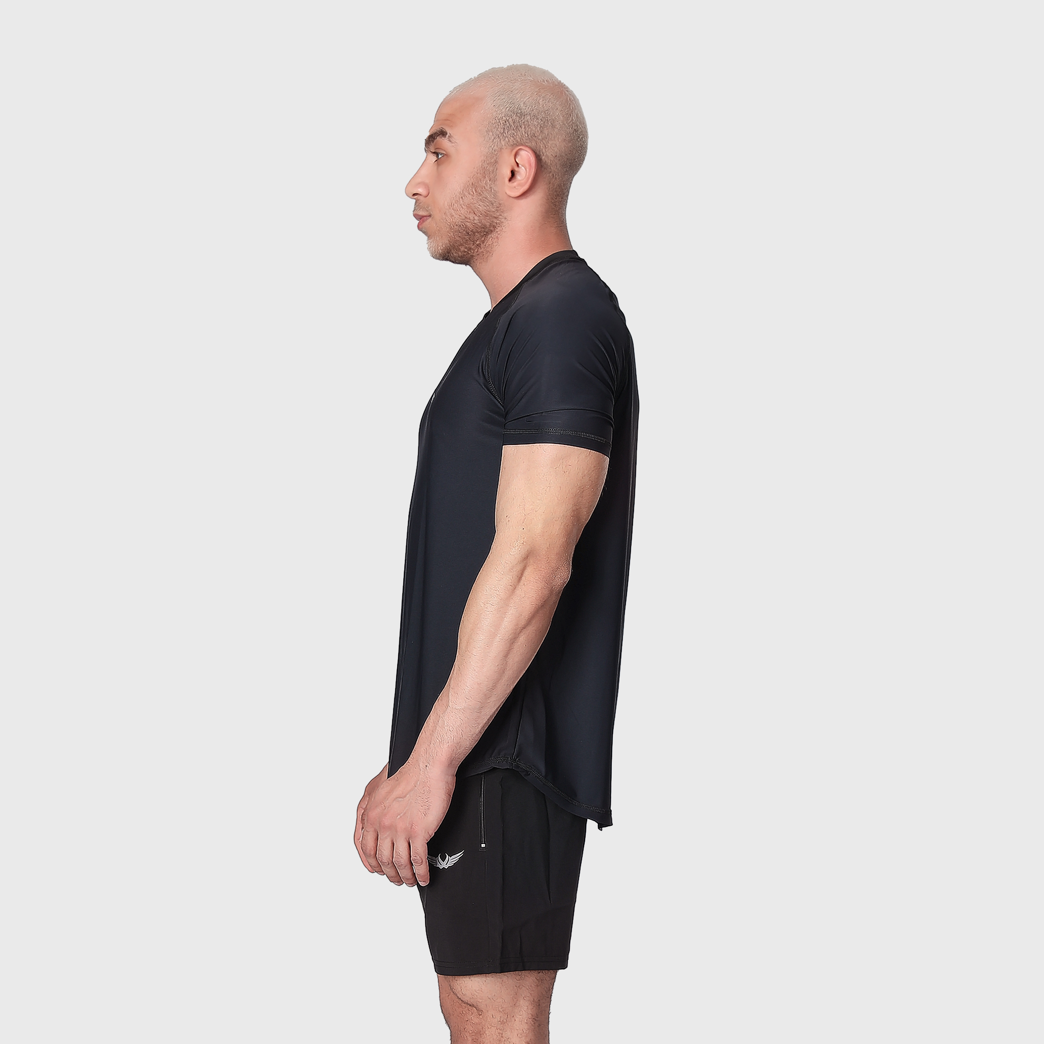 BLACK DRY FIT T-SHIRT